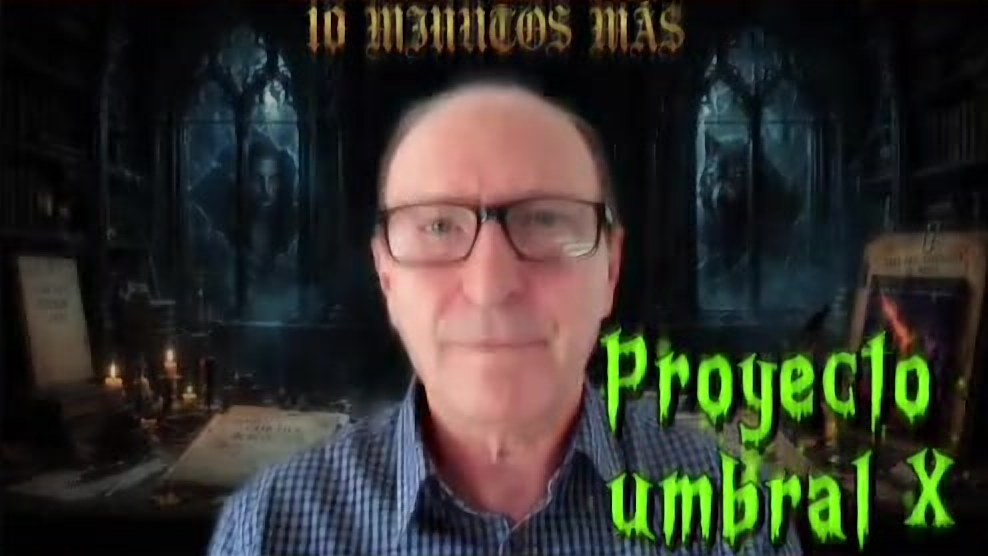 Fotograma del tráiler: Proyecto Umbral X, con José María López Marzal