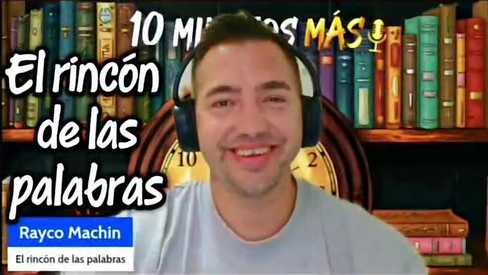 Fotograma del tráiler: El Rincón de las Palabras, con Rayco Machín